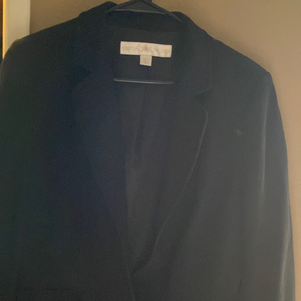 Black blazer super thick